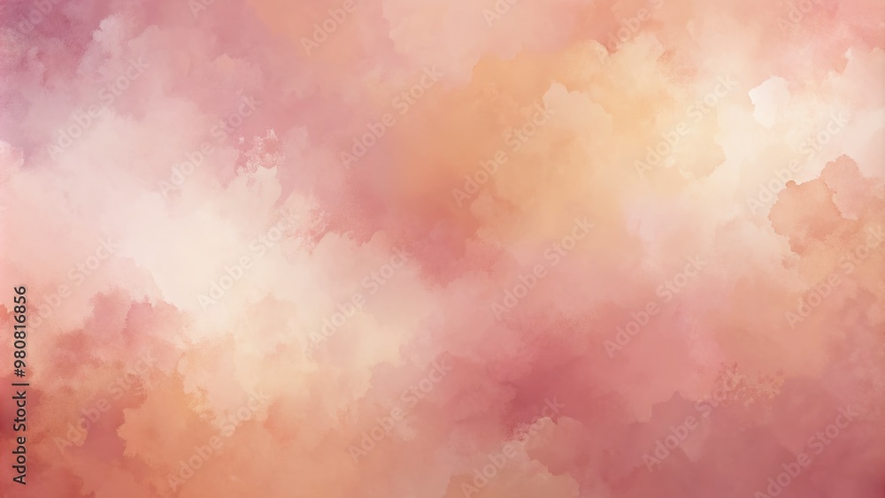 Soft peach pink and beige hues blend in a romantic abstract background with gentle coral and purple undertones, exuding elegance and calm in a beautiful matte finish. Soft peach pink and beige hues blend in a romantic abstract background with gentle coral and purple undertones, exuding elegance and calm in a beautiful matte finish.