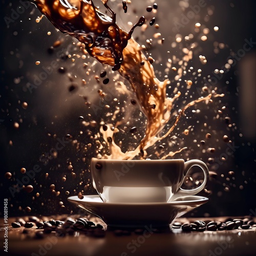 Fototapeta Naklejka Na Ścianę i Meble -  coffie background