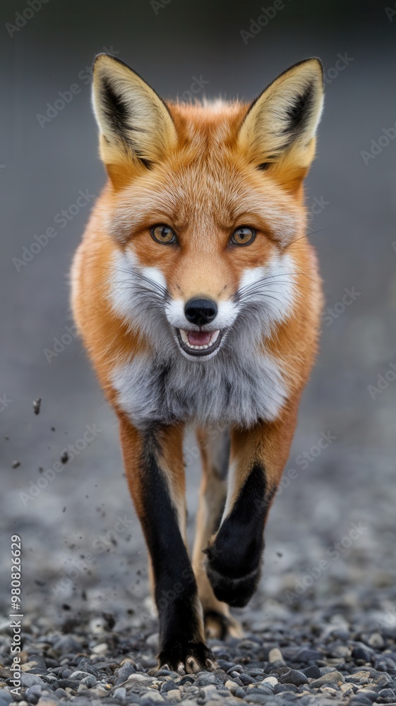 Obraz premium red fox