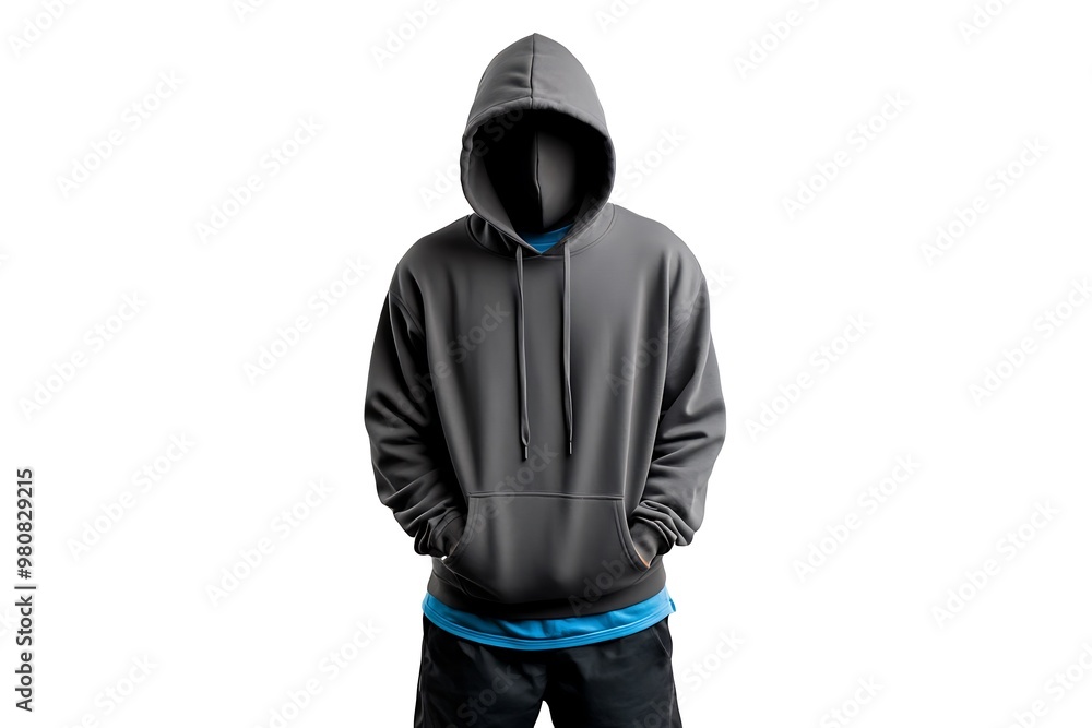 black sweatshirt with iron zipper with hoodie and vintage heather navy t-shirt isolated on white background.sporty style black sweatshirt with iron zipper with hoodie and vintage heather navy t-shirt isolated on white background.sporty style