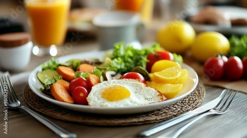 Make time for a healthy breakfast every day to kickstart your metabolism and provide energy for the morning. 