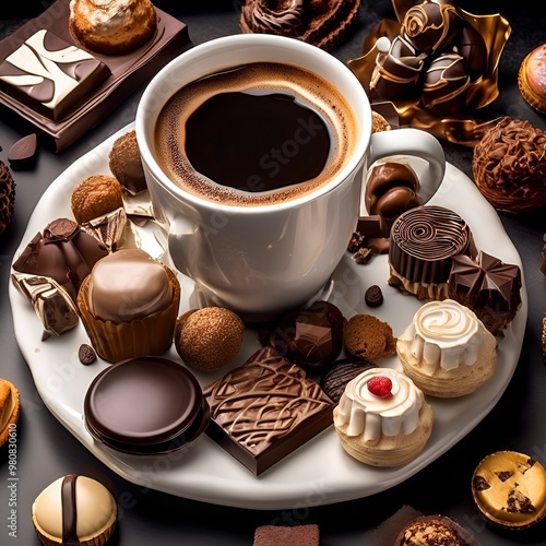 Fototapeta Naklejka Na Ścianę i Meble -  coffie background