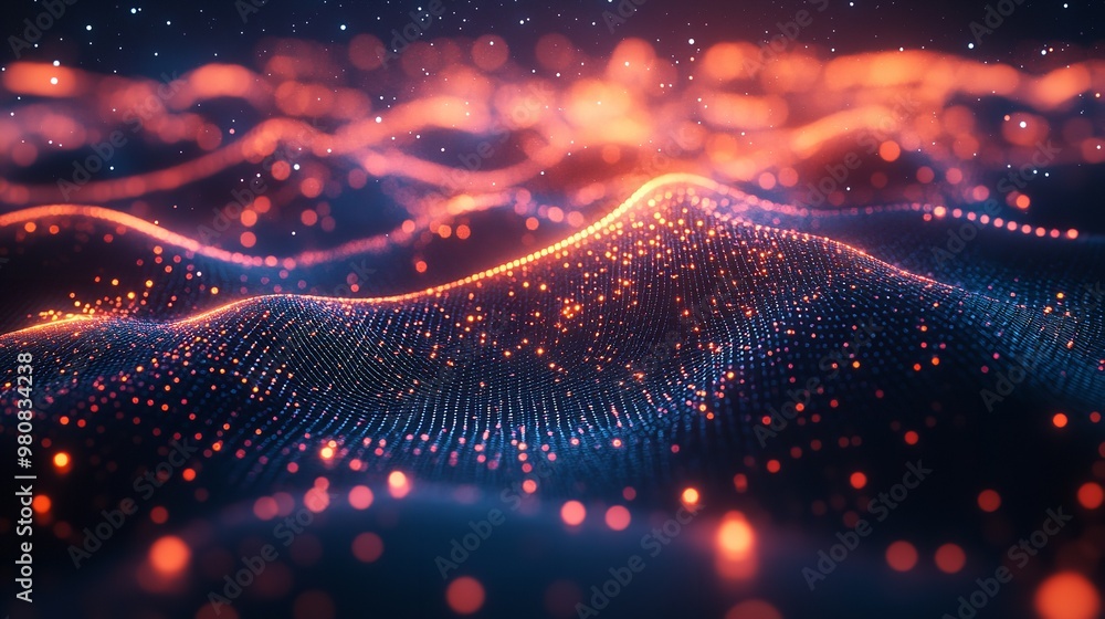 Create an illustration of an AI-powered robotic arm assembling electronics on a factory line. Create an illustration of an AI-powered robotic arm assembling electronics on a factory line.