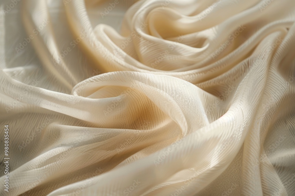 Cream fabric background Cream fabric background
