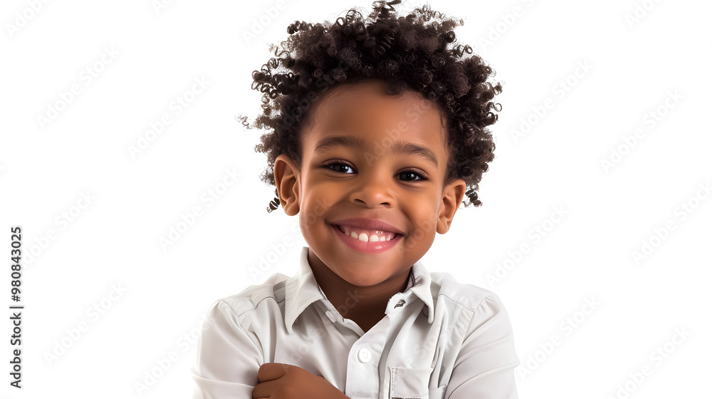 African American little boy isolated, happy, smiling, and cheerful African American little boy isolated, happy, smiling, and cheerful