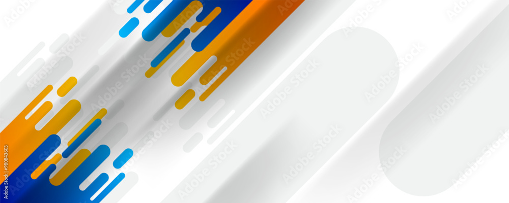 blue and orange rounded shapes abstract background blue and orange rounded shapes abstract background