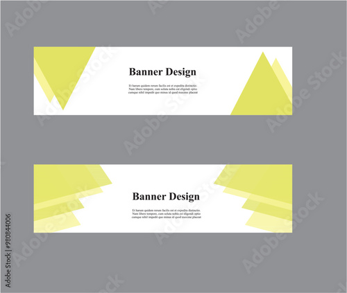 Modern Banner Vector