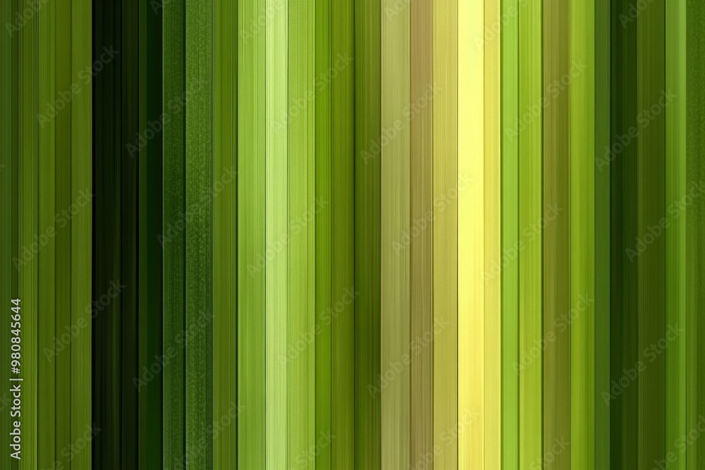 A vibrant abstract background featuring vertical green stripes, capturing freshness and nature's essence. A vibrant abstract background featuring vertical green stripes, capturing freshness and nature's essence.