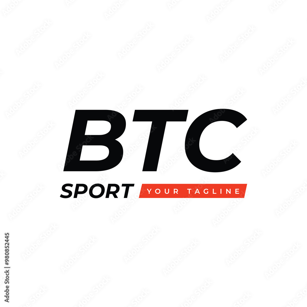 sport media logo btc logo design graphic vector sport media logo btc logo design graphic vector