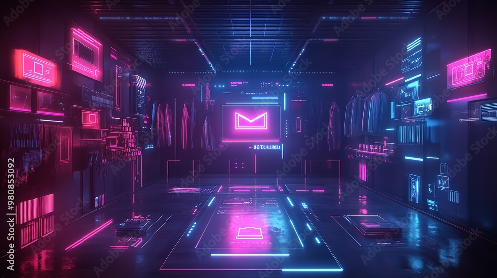 Futuristic Retail with AI-Driven Dynamic Pricing Models: A store where prices change in real-time based on demand and AI analytics. Futuristic Retail with AI-Driven Dynamic Pricing Models: A store where prices change in real-time based on demand and AI analytics.