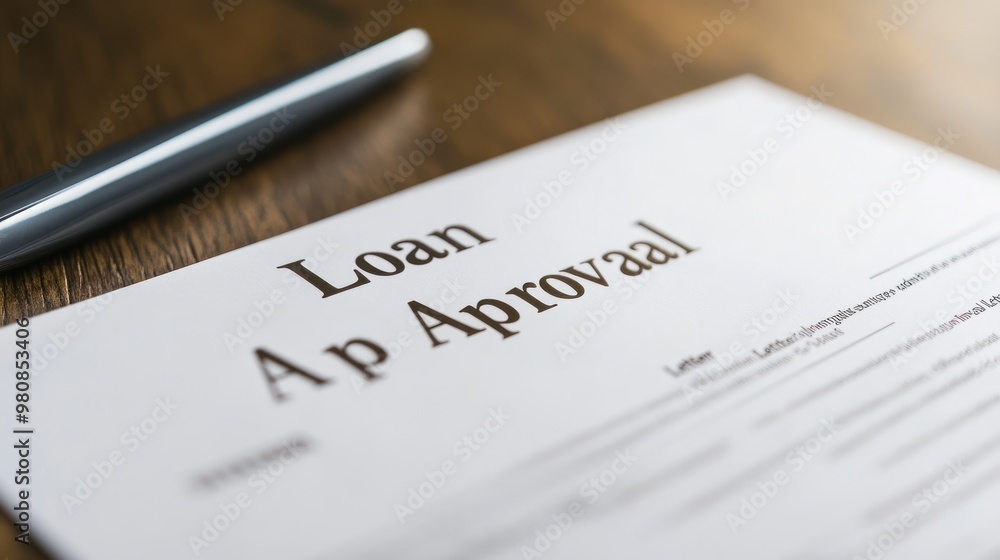 A bank logo prominently displayed on a document titled