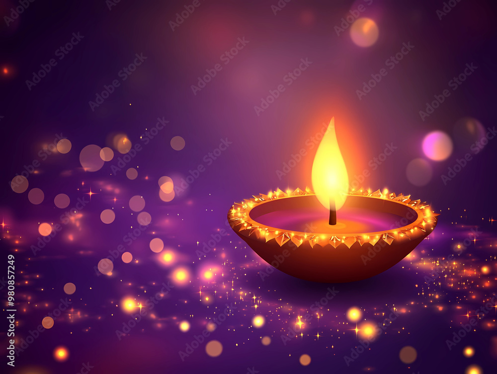 Radiant Diyas: A Playful Diwali Celebration Radiant Diyas: A Playful Diwali Celebration