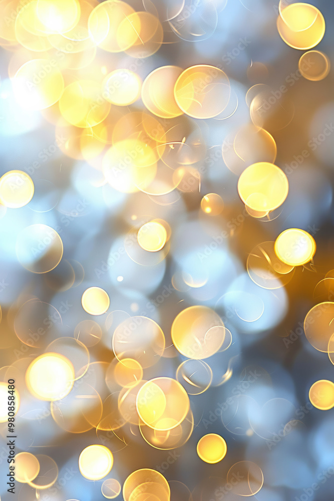 Abstract Gold Bokeh Background Abstract Gold Bokeh Background