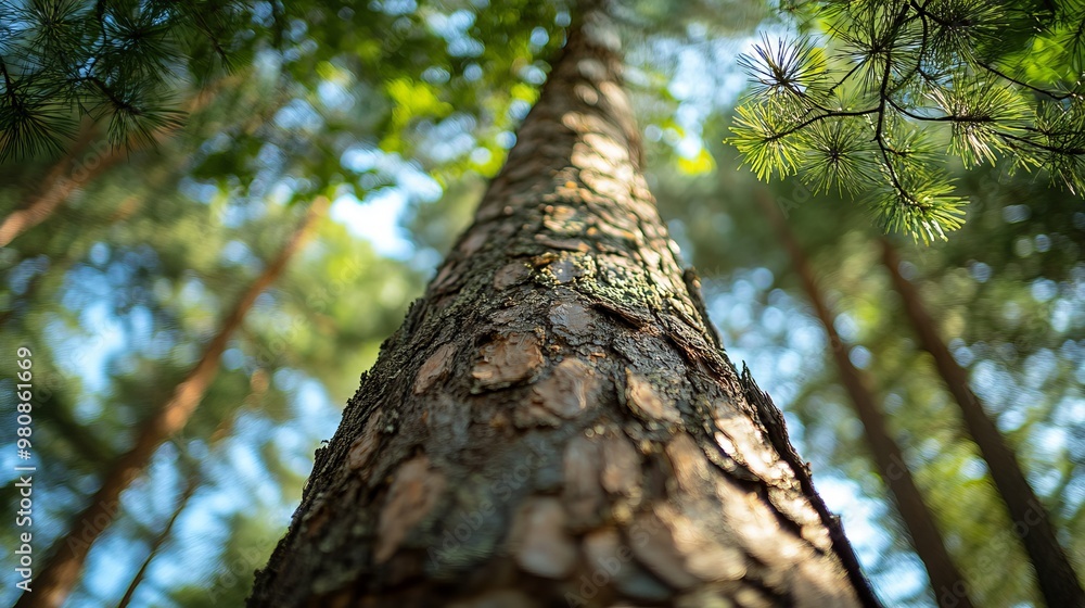 Fototapeta premium Tree body close up 