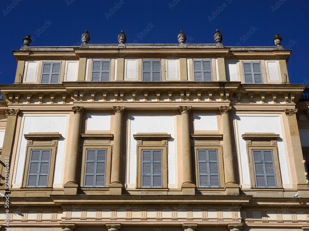 Fototapeta premium Historic Villa Reale at Monza, Italy