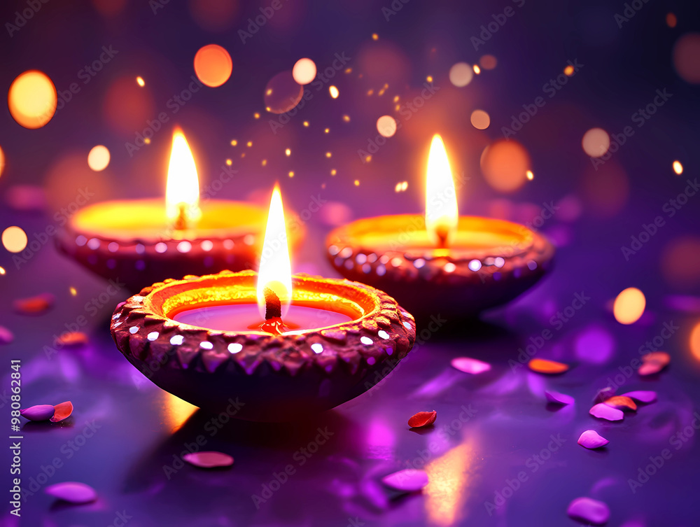 Radiant Diyas: A Playful Diwali Celebration Radiant Diyas: A Playful Diwali Celebration