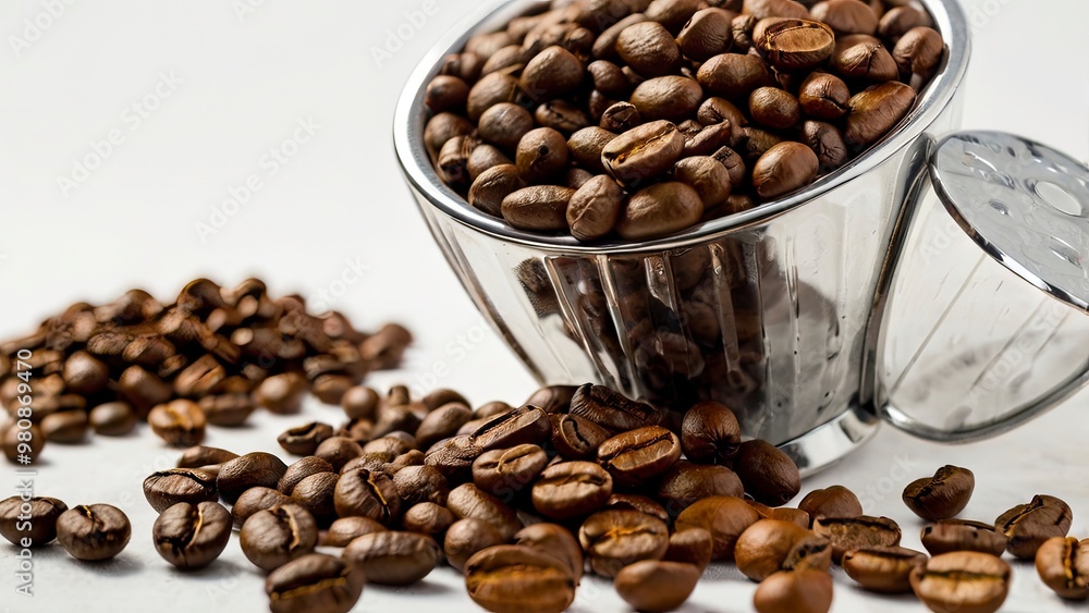 Fototapeta premium coffee beans background