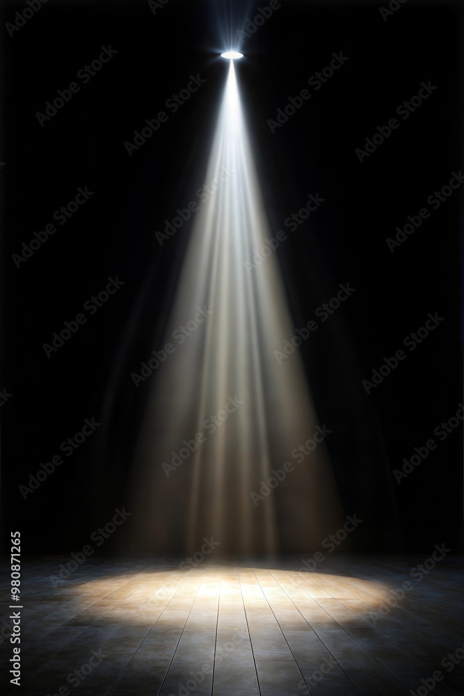Obraz premium spotlight on stage