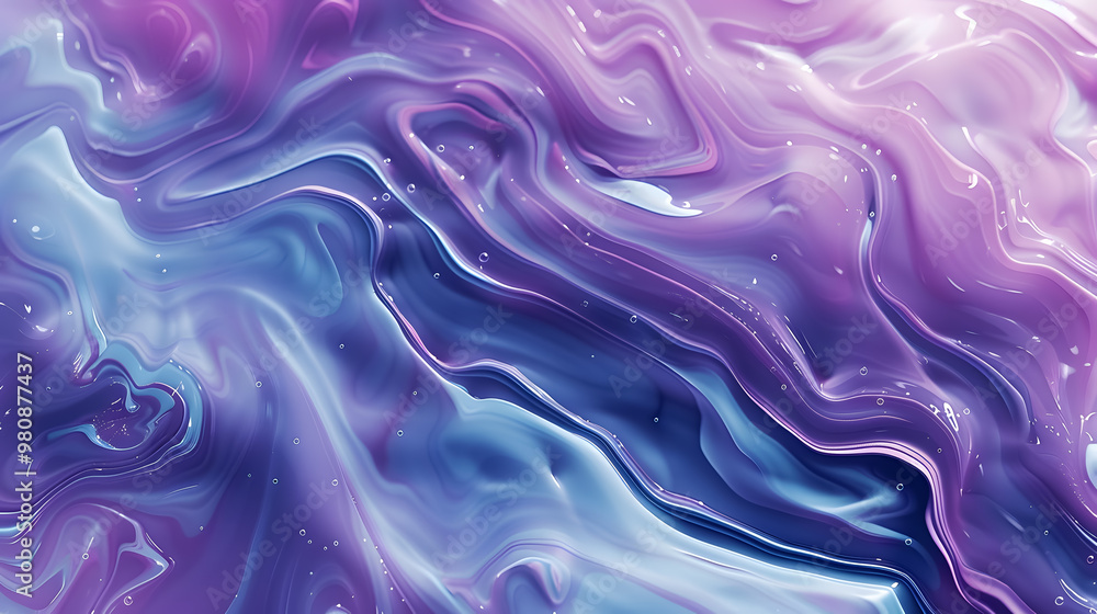 Abstract purple and cyan pastel fluid texture wave background Abstract purple and cyan pastel fluid texture wave background