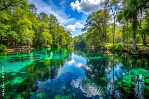 Ginnie Springs offers a nature-filled paradise of calm waters and verdant scenery for those passionate about the