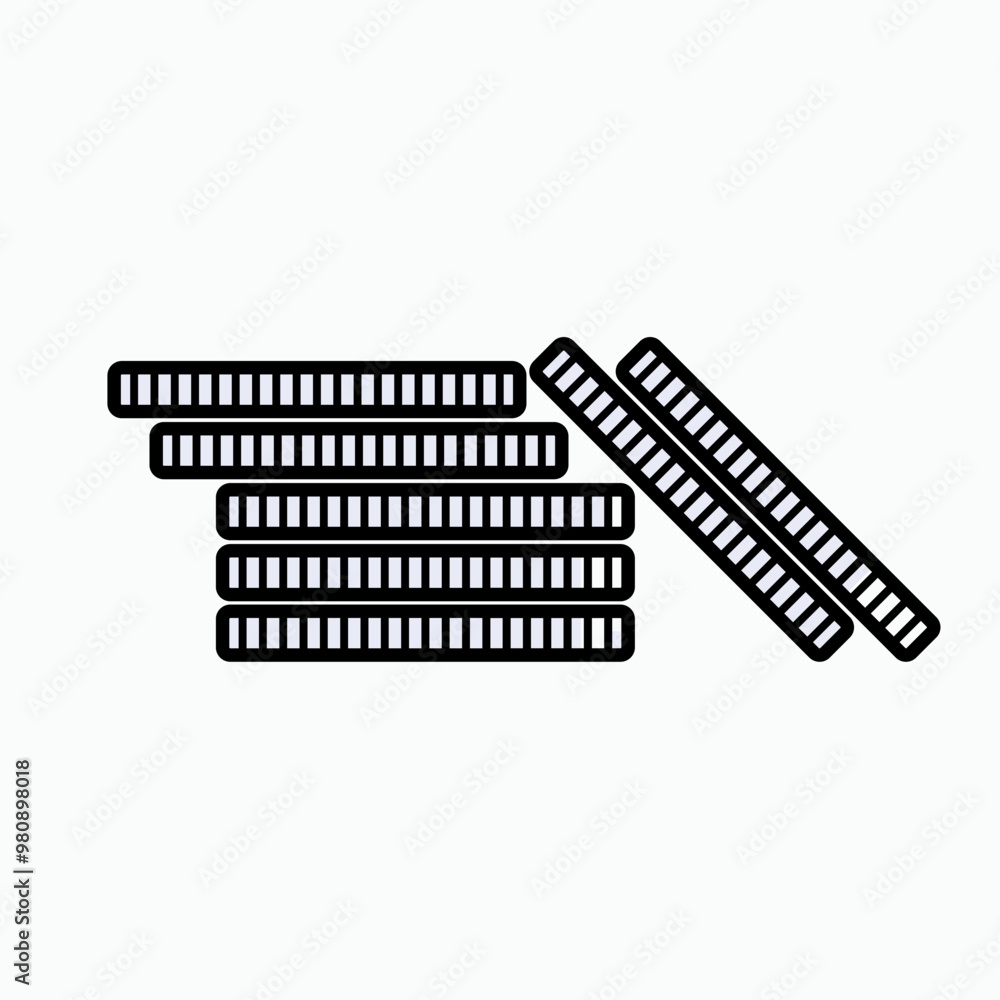 Stack Coins Icon. Investment, Capital. Assets Symbol. Applied for Design Element, Presentation, Website or Apps. Stack Coins Icon. Investment, Capital. Assets Symbol. Applied for Design Element, Presentation, Website or Apps.