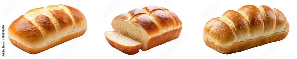 Multigrain bread bun loaf slice, Transparent background Multigrain bread bun loaf slice, Transparent background