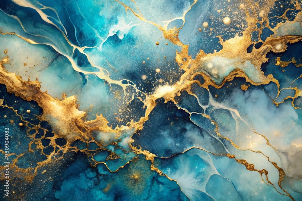 Ink abstract gold paint background art watercolor stone water luxury liquid texture marble. Abstract ink pattern modern gold ocean glitter black design splash blue light brush creative smoke sea sky. Ink abstract gold paint background art watercolor stone water luxury liquid texture marble. Abstract ink pattern modern gold ocean glitter black design splash blue light brush creative smoke sea sky.