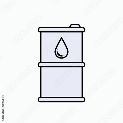 Commodities. Oil Commodity. One of Natural Resources Symbol. 