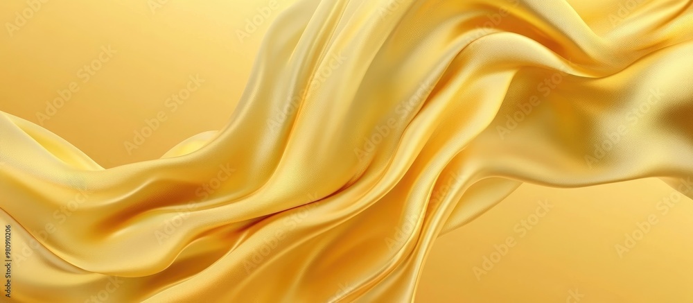Liquid Gold Silk Fabric Wave Abstract Background Wallpaper Liquid Gold Silk Fabric Wave Abstract Background Wallpaper