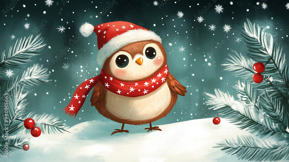 Christmas bird background wallpaper Christmas bird background wallpaper