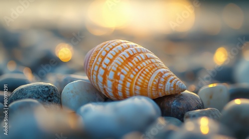 seashell on the beach