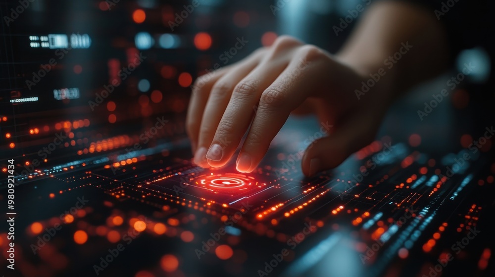 cyber security data protection business technology privacy concept young businessman select the icon security on the virtual display cyber security data protection business technology privacy concept young businessman select the icon security on the virtual display