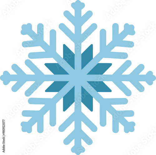 눈 결정 클립아트 일러스트레이션