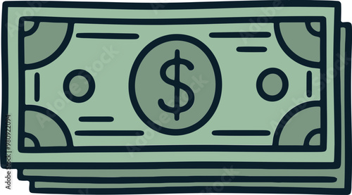 달러 클립아트 일러스트레이션