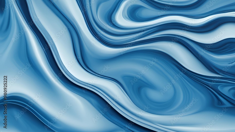 Blue fluid background Blue fluid background
