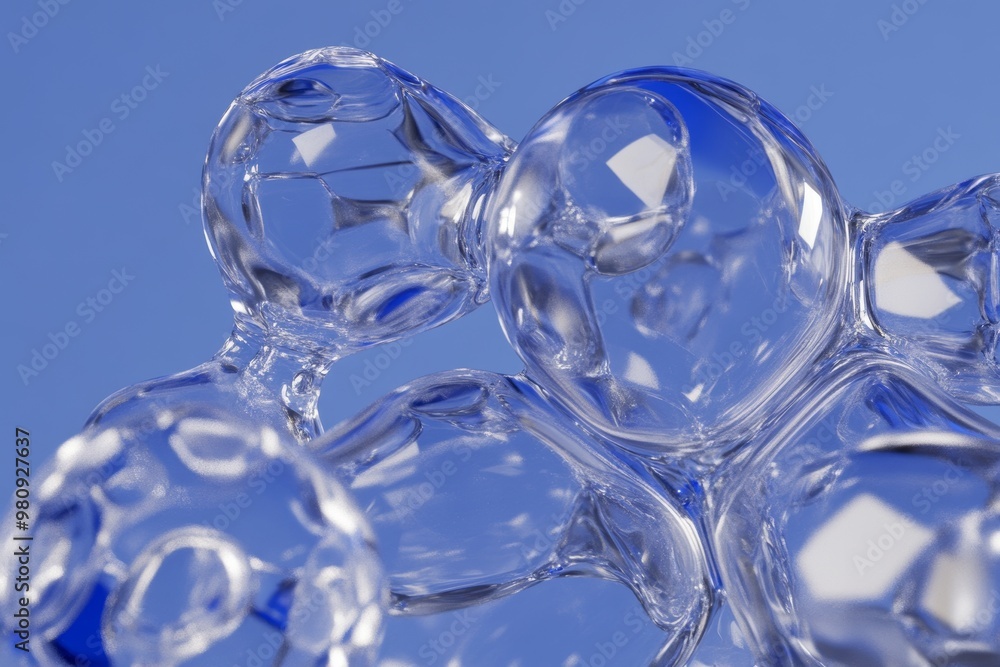 The inorganic compound H2O consists of two hydrogen atoms in a polar bond with one oxygen atom. It is used in chemistry, physics, biology, medicine, and other scientific domains. The inorganic compound H2O consists of two hydrogen atoms in a polar bond with one oxygen atom. It is used in chemistry, physics, biology, medicine, and other scientific domains.