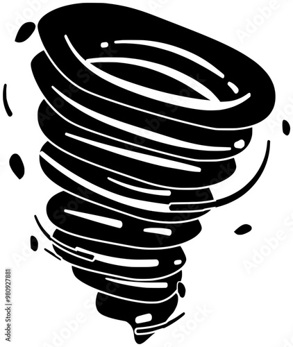 hurricane illustration wind silhouette storm logo disaster icon windstorm outline typhoon cyclone tornado weather thunderstorm cloud climate danger nature shape and vector graphic background