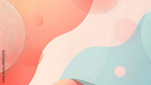 Vibrant Geometric Pastel Vector