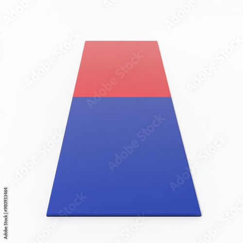 The rubber eraser is an illustration of a 3D object rendered in 3D