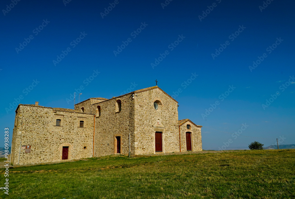 Fototapeta premium Abbazia di Sant'Antonio Abate,Matera,Basilicata,Italy