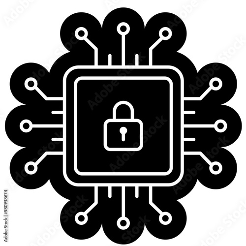 Cyber Security Icon