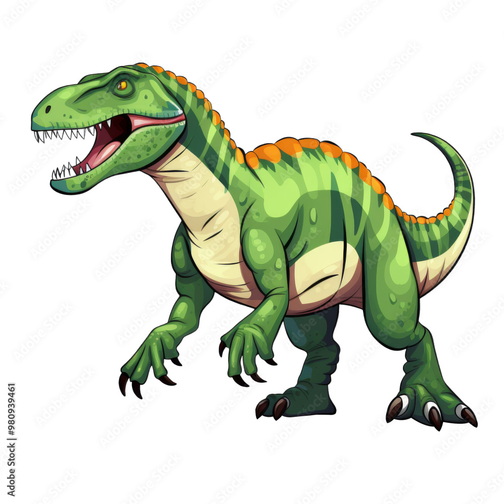 Obraz premium Ceratosaurus Clipart Illustration