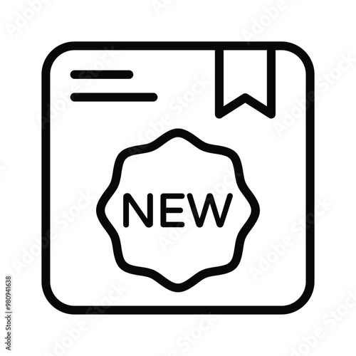 Highlight fresh inventory with this new arrival icon for updates
