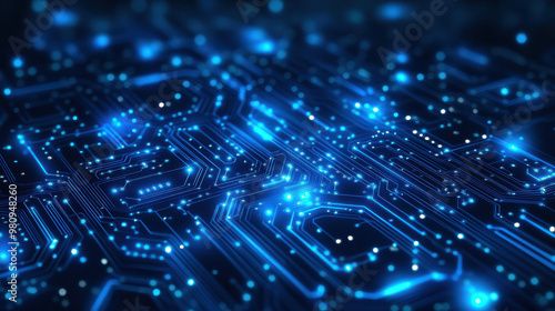 Circuit board integrated circuit CPU encryption chip