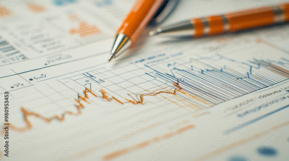 A close-up of a gold price graph on a whiteboard with hand-drawn annotations, highlighting key data points and market trends during a financial strategy session. A close-up of a gold price graph on a whiteboard with hand-drawn annotations, highlighting key data points and market trends during a financial strategy session.