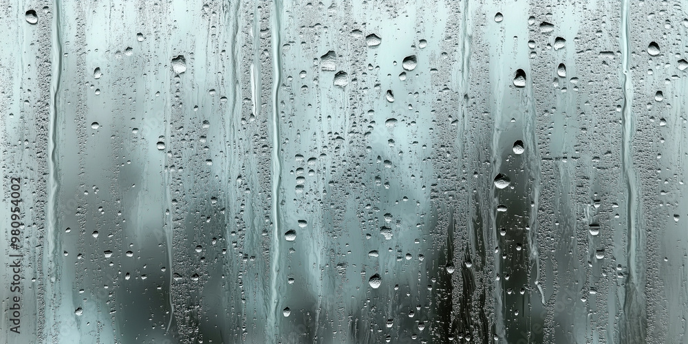 Macro View of Raindrops on a Shiny Surface, Creating an Eye-Catching Abstract Background Macro View of Raindrops on a Shiny Surface, Creating an Eye-Catching Abstract Background