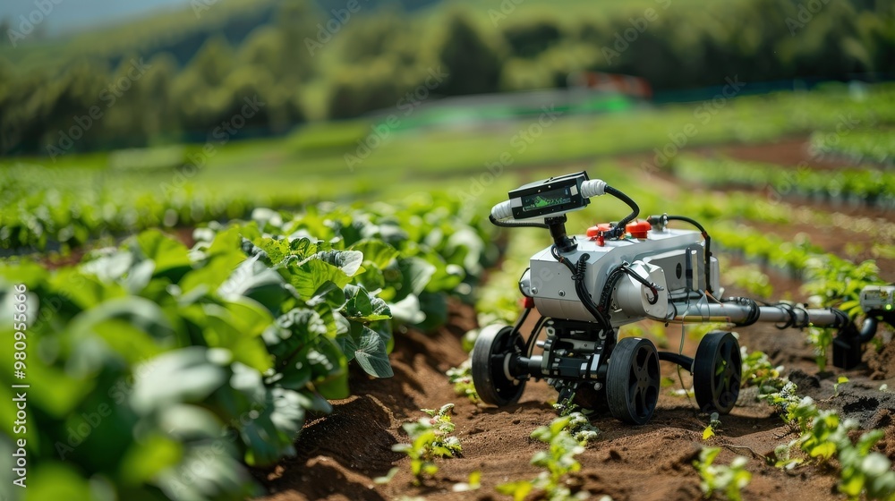 The use of robotics in agriculture is streamlining tasks such as planting, weeding, and harvesting The use of robotics in agriculture is streamlining tasks such as planting, weeding, and harvesting