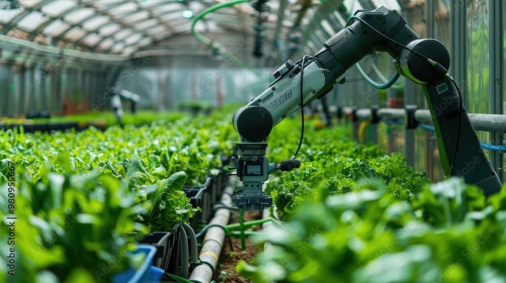 The use of robotics in agriculture is streamlining tasks such as planting, weeding, and harvesting The use of robotics in agriculture is streamlining tasks such as planting, weeding, and harvesting