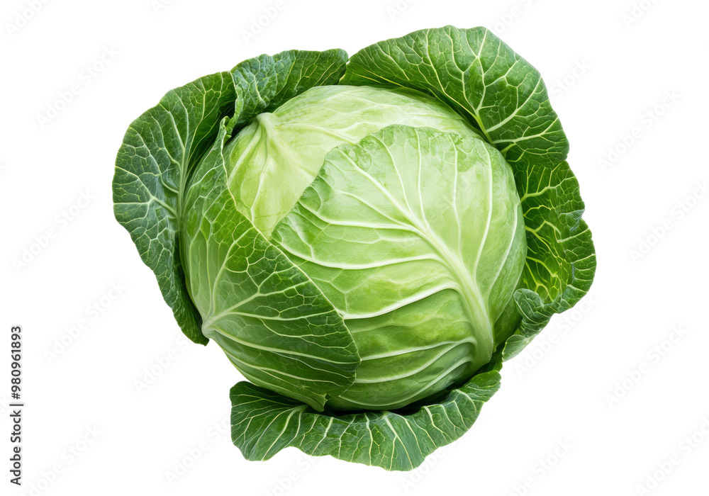 Raw cabbage. Transparent background, Isolated PNG. Raw cabbage. Transparent background, Isolated PNG.