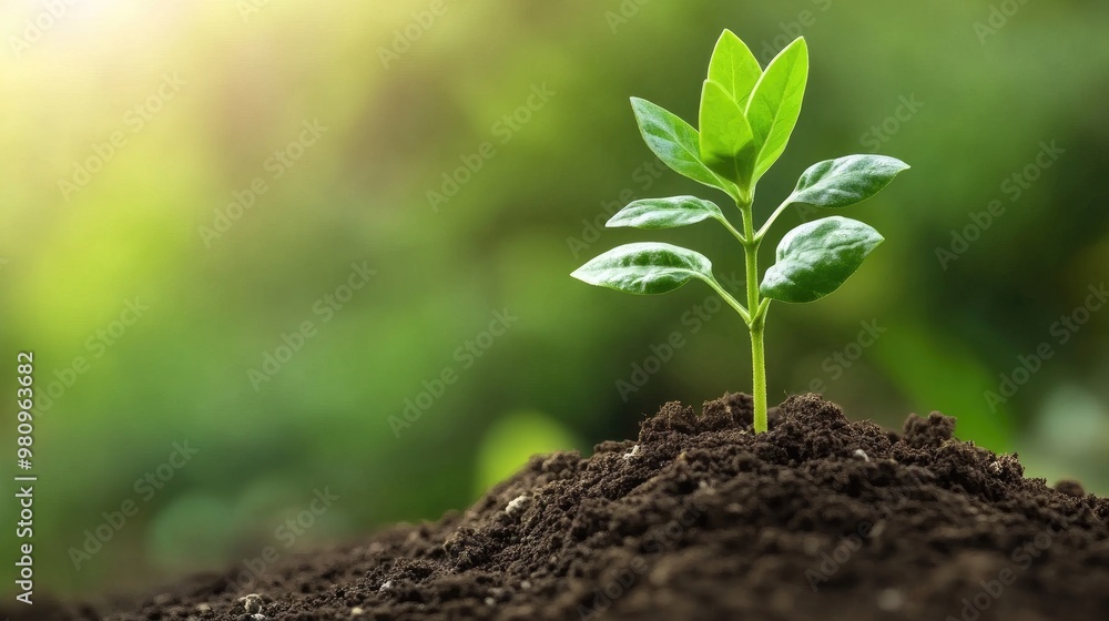 Earth Plant Background, Agriculture Technology Icon Earth Plant Background, Agriculture Technology Icon